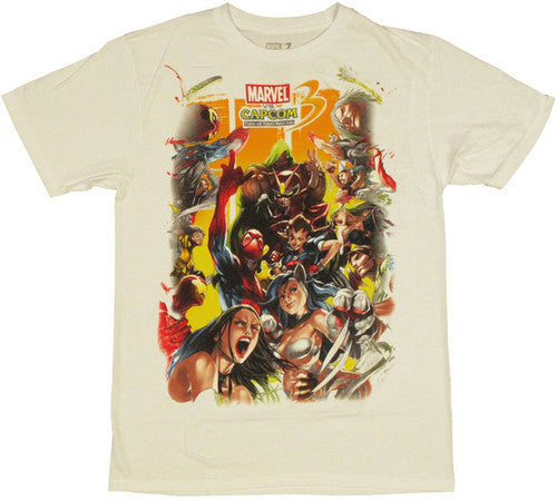 Marvel vs Capcom 3 Sides T-Shirt Sheer