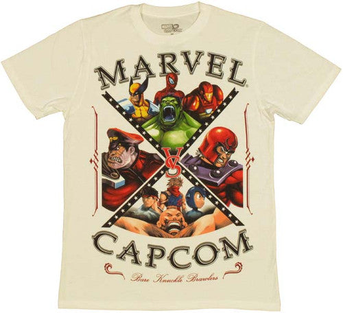 Marvel vs Capcom Brawlers T-Shirt Sheer