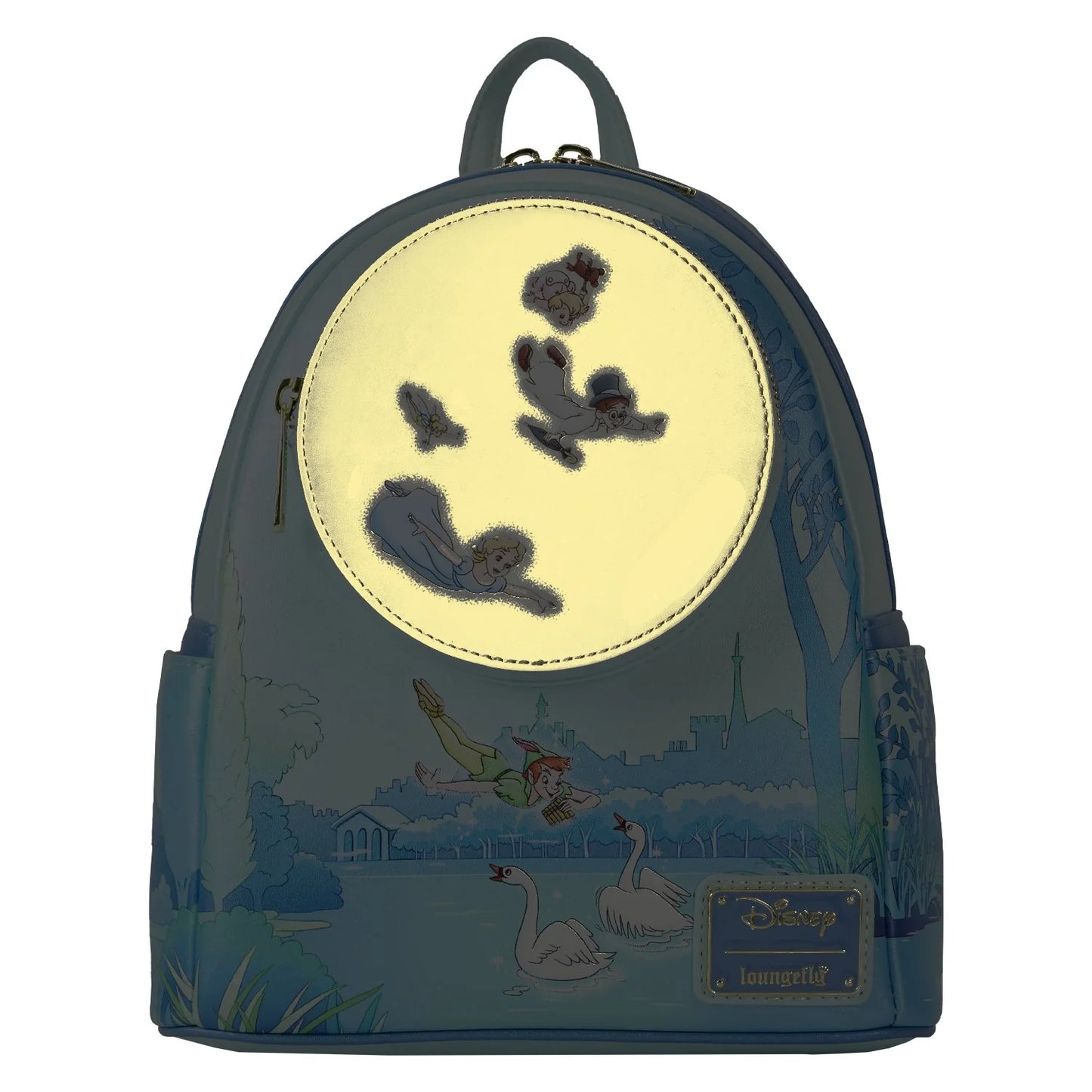 Loungefly Disney Peter Pan You Can Fly Glow Mini Backpack