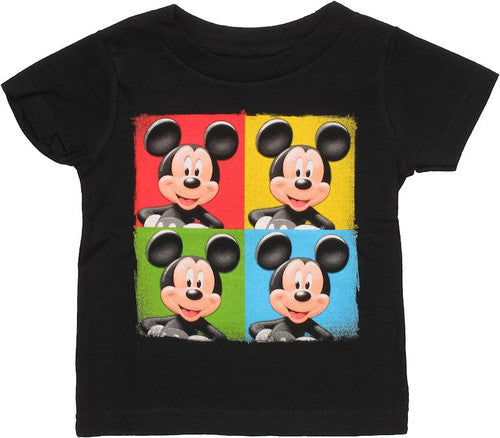 Mickey Mouse Color Quadrants Infant T-Shirt
