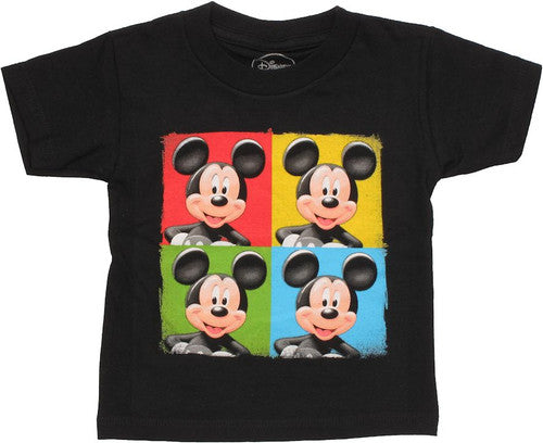 Mickey Mouse Color Quadrants Toddler T-Shirt