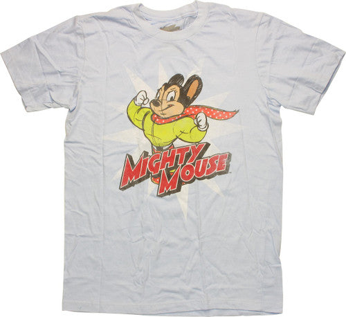 Mighty Mouse Scarf T-Shirt Sheer
