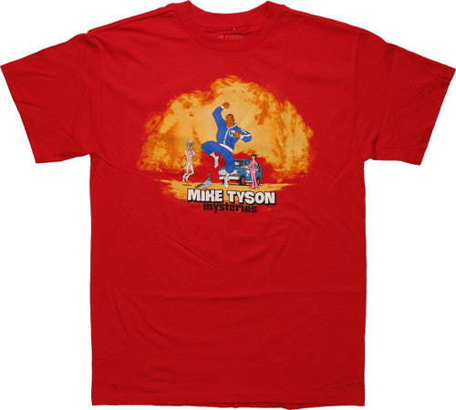 Mike Tyson Mysteries Jumping T-Shirt