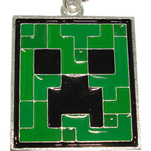 Minecraft Creeper Necklace in Green