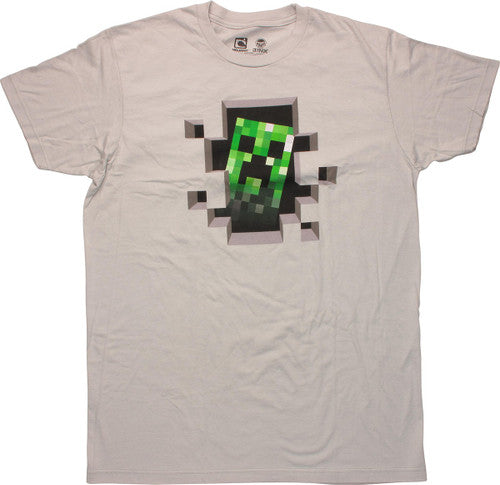 Minecraft Creeper Peek T-Shirt