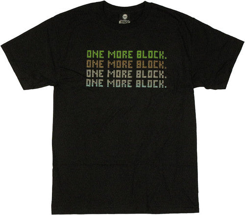 Minecraft One More Block T-Shirt