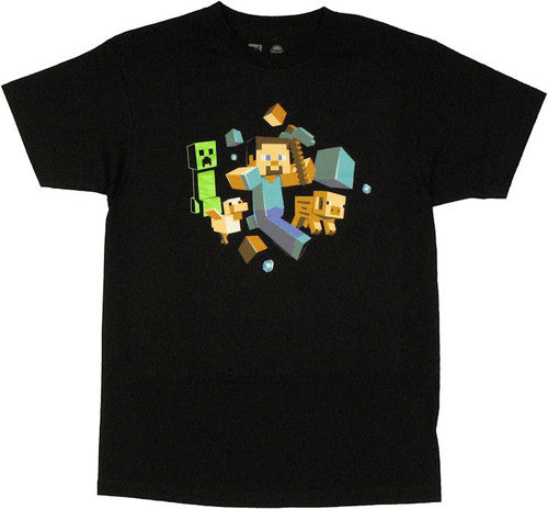 Minecraft Run Away T-Shirt