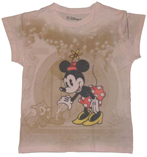 Minnie Mouse Sublimated Ladies T-Shirt