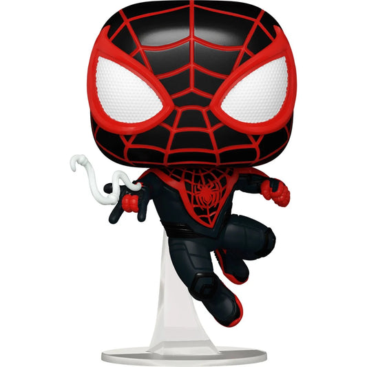 Funko Pop! Spider-Man 2 Game Miles Morales Upgraded Suit