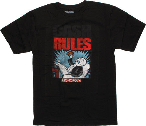 Monopoly Cash Rules T-Shirt Sheer