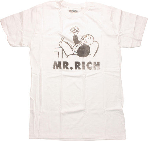 Monopoly Mr Rich T-Shirt Sheer