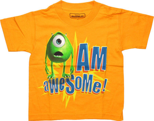 Monsters Inc Eye Am Awesome Juvenile T-Shirt