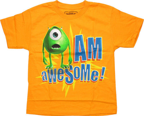 Monsters Inc Eye Am Awesome Youth T-Shirt