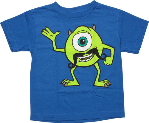 Monsters Inc Mike with Mustache Juvenile T-Shirt