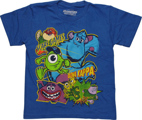 Monsters Inc Scare Games Glow Juvenile T-Shirt