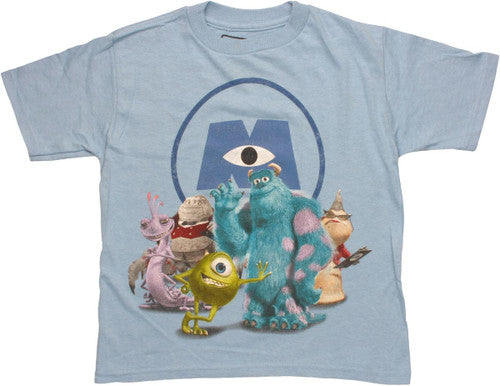 Monsters Inc Scare Group Juvenile T-Shirt