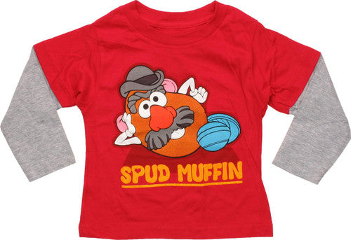 Mr Potato Head Spud Muffin Long Sleeve Infant T-Shirt