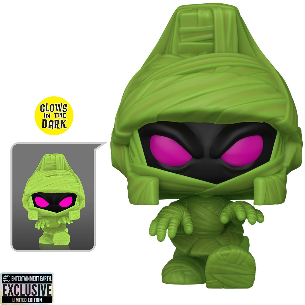 Funko Pop! Looney Tunes Halloween Marvin the Martian Glow-in-the-Dark
