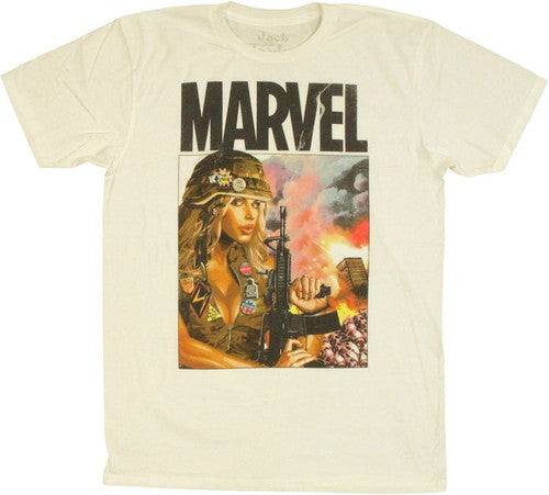 Ms Marvel Soldier T-Shirt Sheer