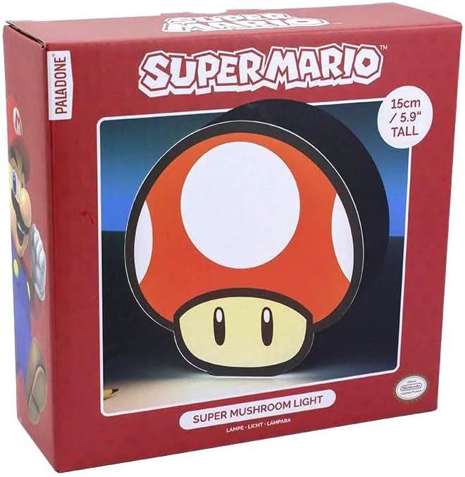 Super Mario Mushroom Box Light