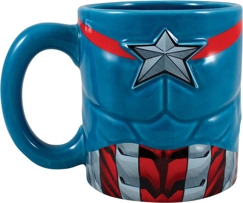Mug Captain America 20 Oz Sculpted Mug in Red Stylin Online