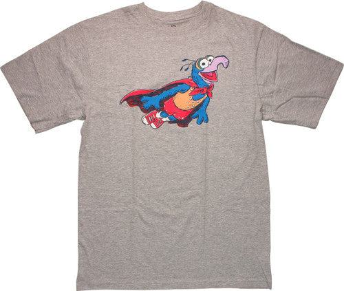 Muppets Flying Caped Gonzo Tall T-Shirt
