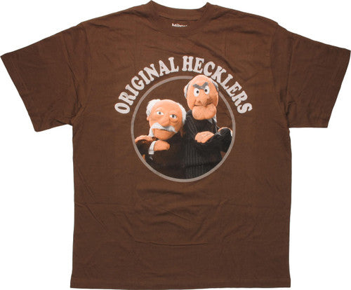 Muppets Original Hecklers Statler Waldorf T-Shirt