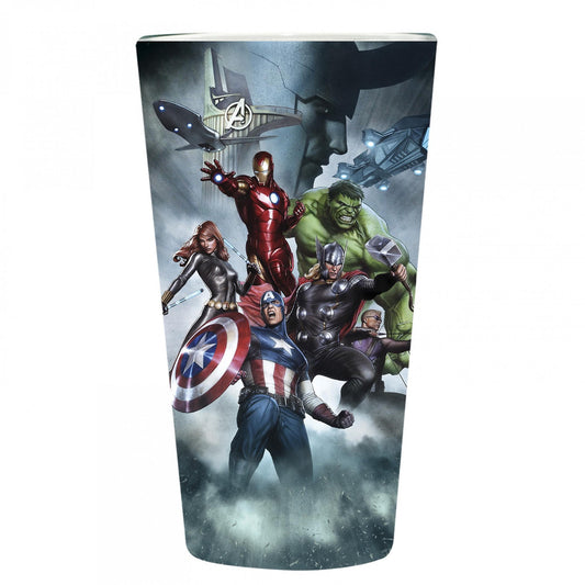 Marvel Avengers Group Pint Glass