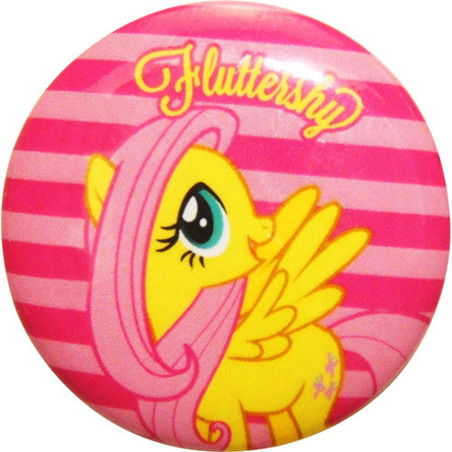 My Little Pony Fluttershy Button in Yellow