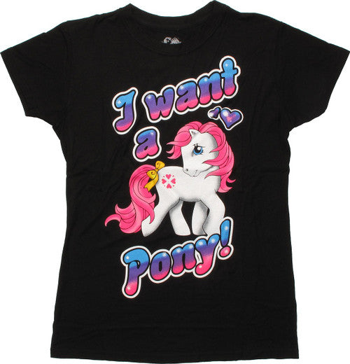 My Little Pony I Want a Pony Baby T-Shirt