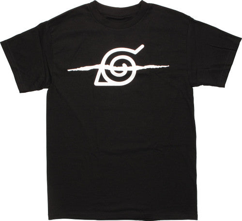 Naruto Scratched Leaf Village Symbol T-Shirt