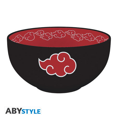 Naruto Akatsuki Cloud Kanji Ramen Bowl