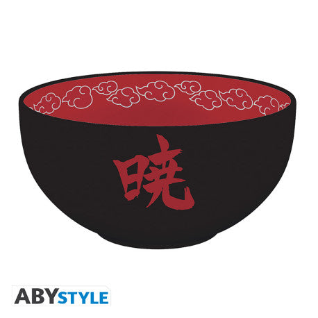 Naruto Akatsuki Cloud Kanji Ramen Bowl