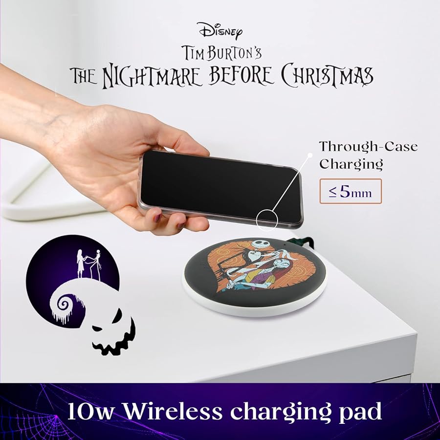 The Nightmare Before Christmas Wireless Charging Pad