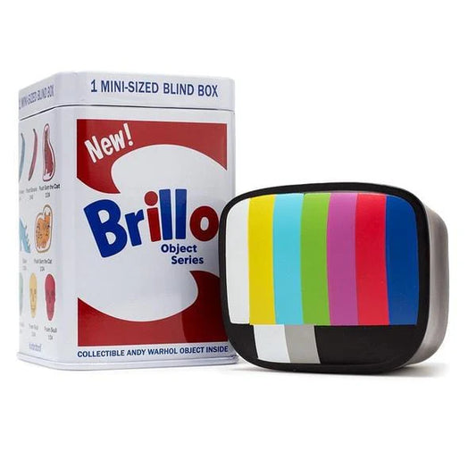 Andy Warhol Brillo Box 3" Figure (1 random)