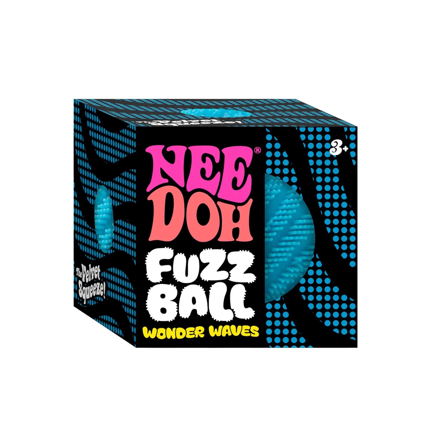 NeeDoh Fuzz Ball Wonder Waves Stress Ball (Random Color)