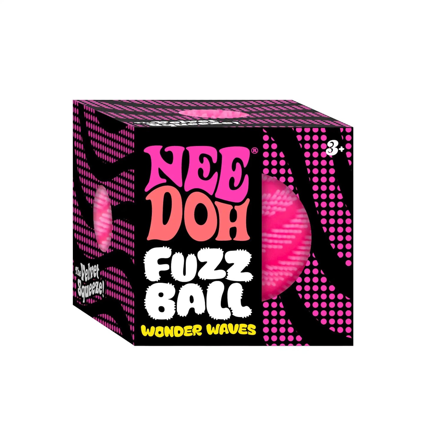 NeeDoh Fuzz Ball Wonder Waves Stress Ball (Random Color)