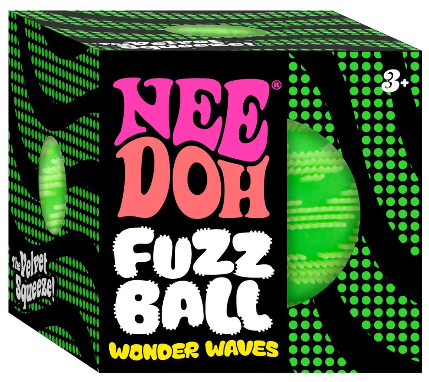 NeeDoh Fuzz Ball Wonder Waves Stress Ball (Random Color)