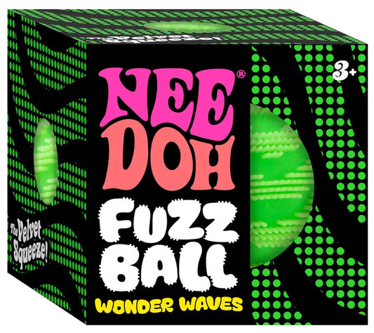 NeeDoh Fuzz Ball Wonder Waves Stress Ball (Random Color)