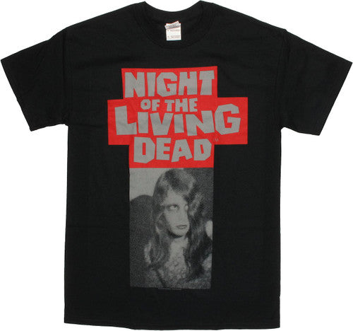 Night of the Living Dead Karen Halftone T-Shirt
