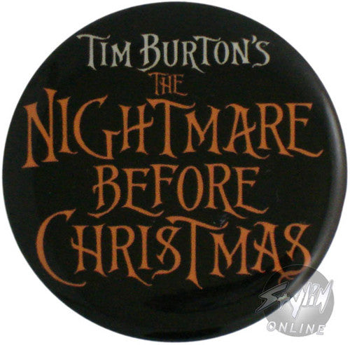 Nightmare Before Christmas Tim Button