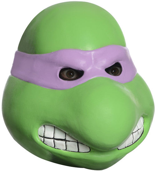 Ninja Turtles Donatello Full Head Adult Latex Costume Mask in Green