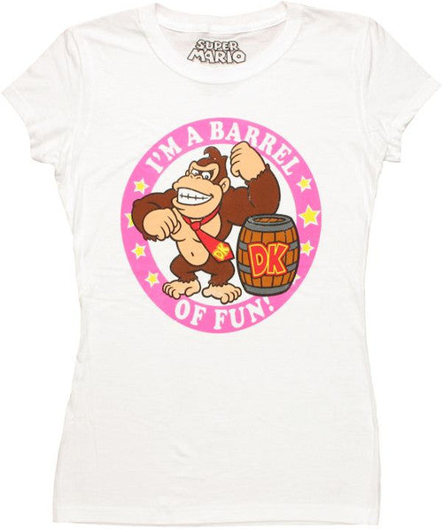 Nintendo Donkey Kong Barrel Fun Baby T-Shirt