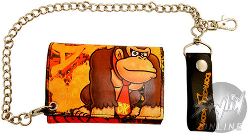 Nintendo Donkey Kong Wallet in Orange