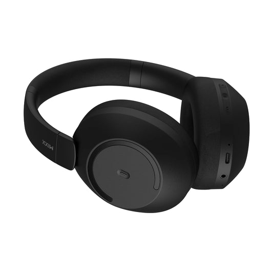 Mixx StreamQ C2 Over Ear Wireless Bluetooth Headphones Black