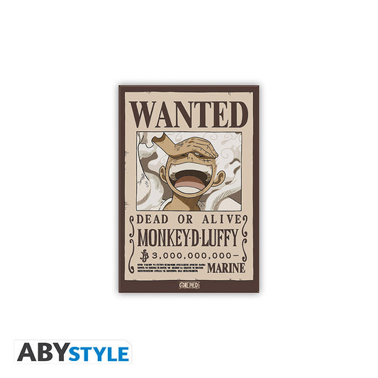 One Piece Luffy Wanted Poster Magnet