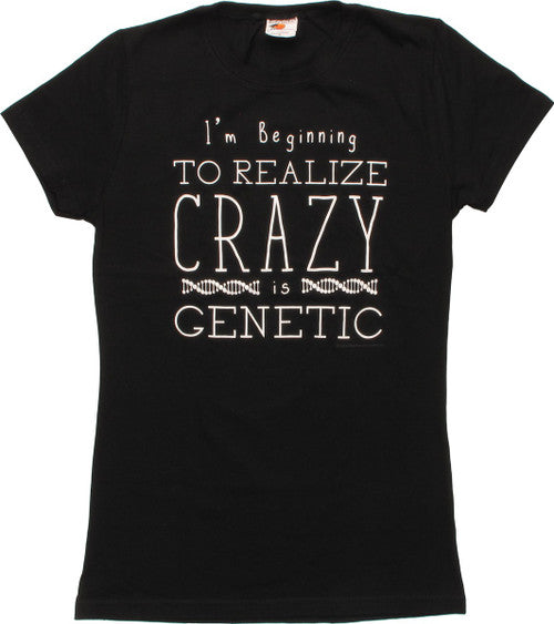 Orphan Black Crazy Is Genetic Juniors T-Shirt