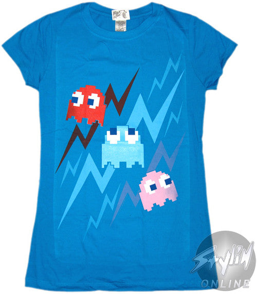 Pac Man Ghost Lightning Baby T-Shirt