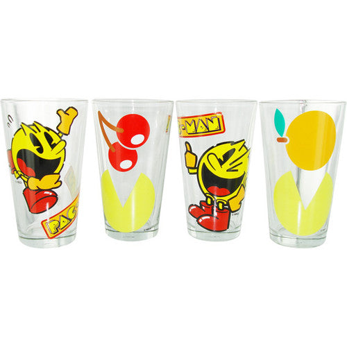 Pacman Pint Glass Set