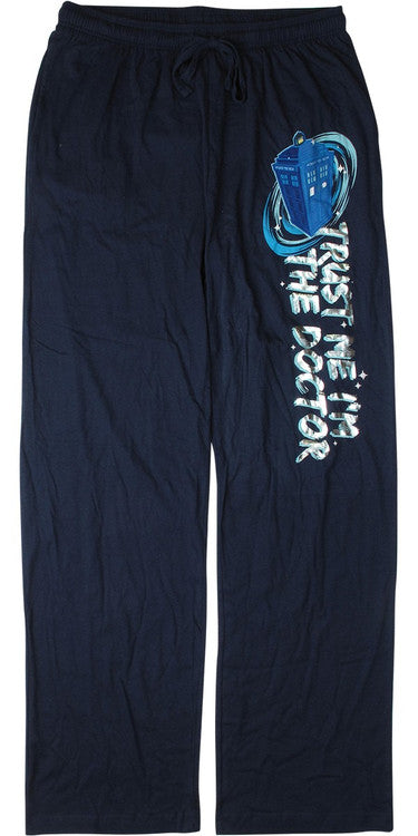 Doctor Who Trust Me Doctor Foil Lounge Pants